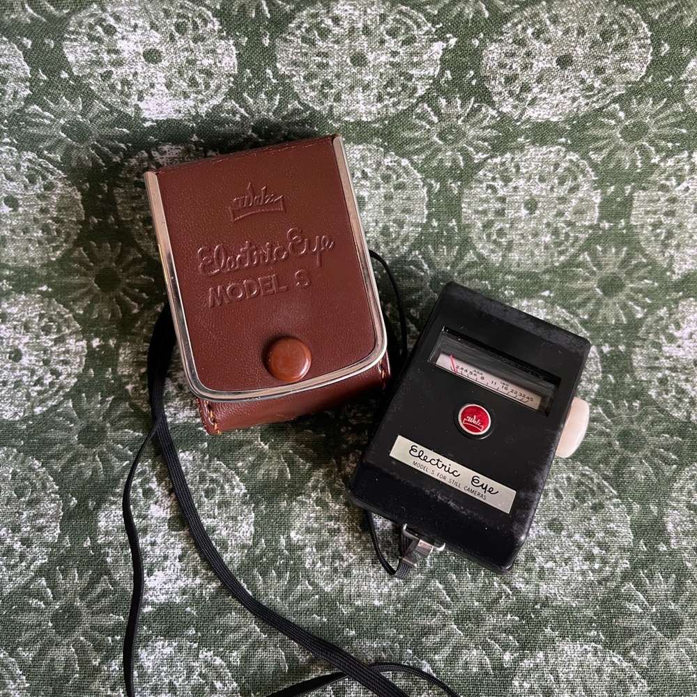 Vintage Walz Electric-Eye Model S Direct Reading Exposure Meter Light